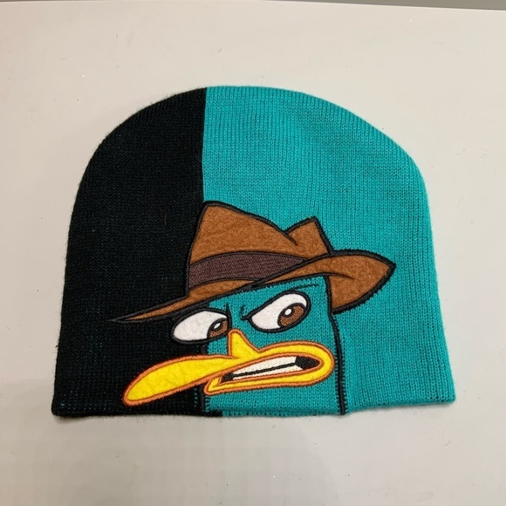 Disney Agent P knit hat